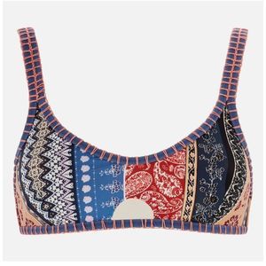 MINKPINK women’s Lily Apron Neck Bikini Top -L